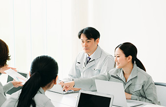 朝礼・ミーティング